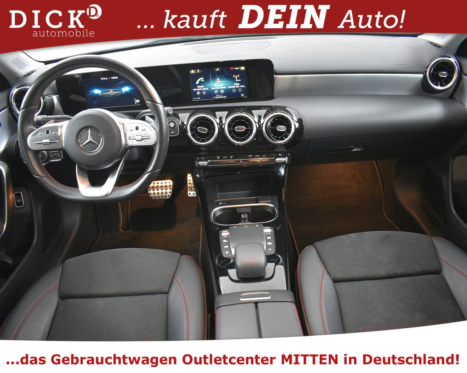 MERCEDES-BENZ A250 LIMO 2X AMG Line VIRTU+ALCANT+SHZ+NAVI+18" - Image 8
