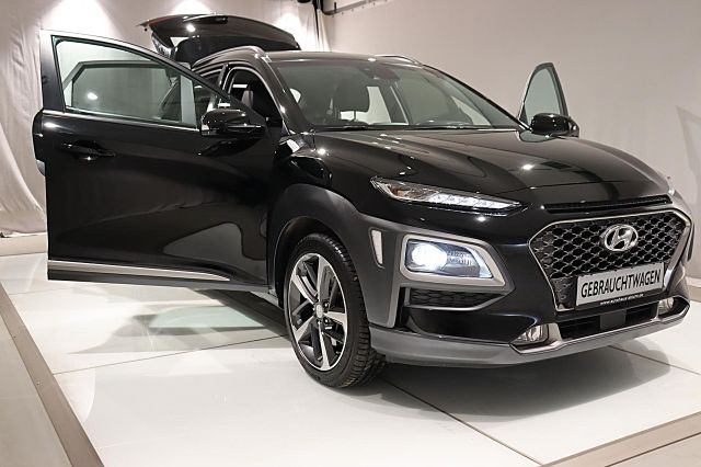 Kona 1.6T-GDi 4WD Premium LEDER LED TEMPOMAT SHZ