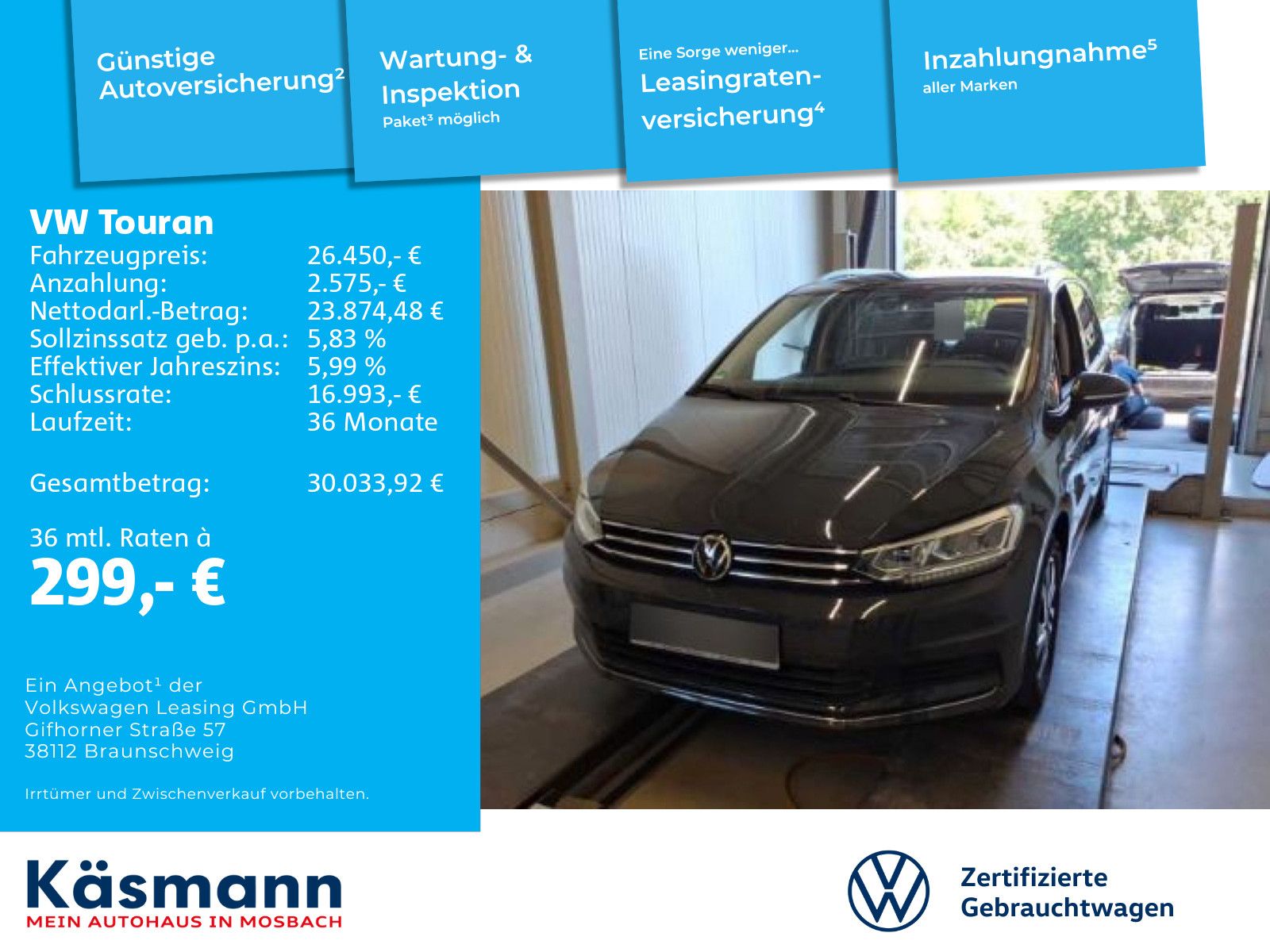 Volkswagen Touran Active 2.0TDI AHK NAVI LED SHZ foto 2