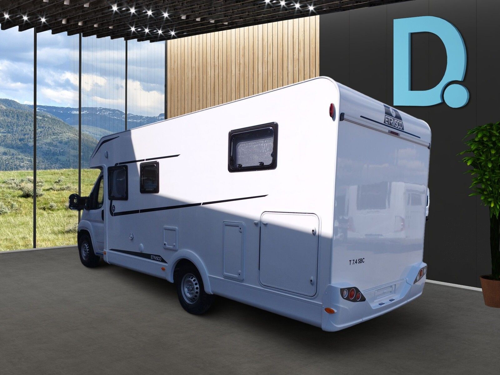 Fahrzeugabbildung Etrusco T-Modell Base 7.4 SBC Solar, Hubbett