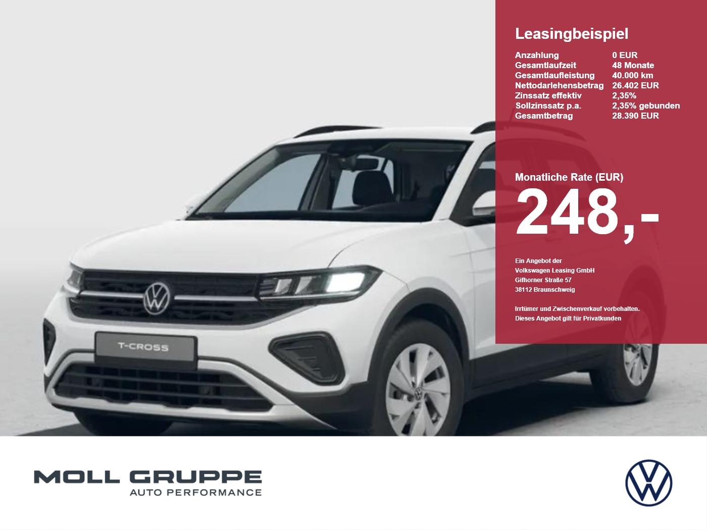 Volkswagen T-Cross Life 1.0 l TSI OPF 5-Gang KLIMA/ ACC