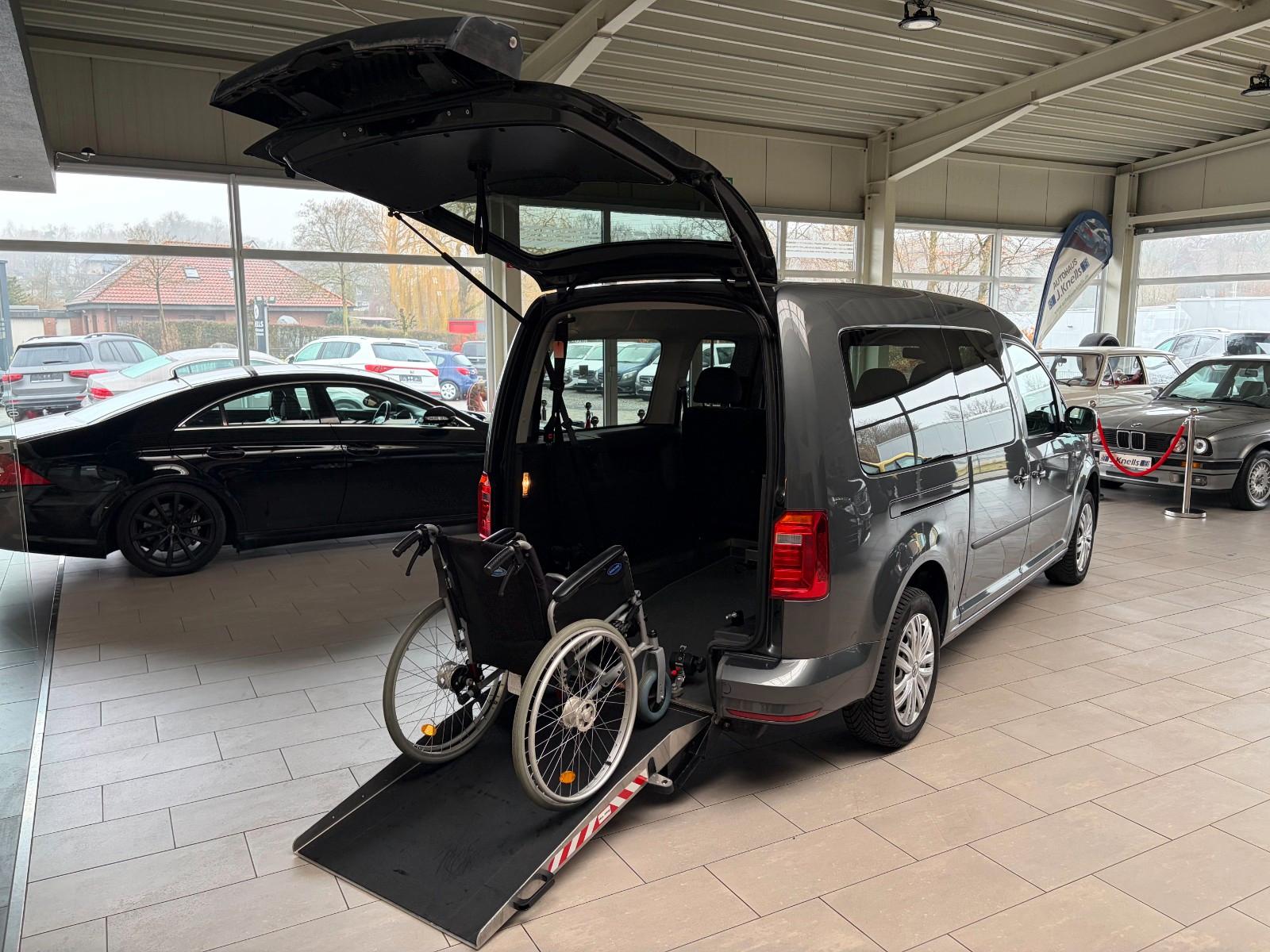 Volkswagen Caddy Maxi DSG Behindertengerecht Rampe