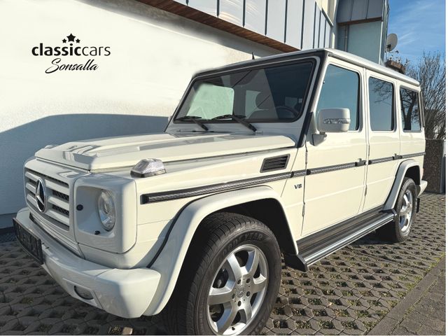 Mercedes-Benz G 500 ,Xenon, weiss