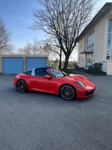 Porsche 911 targa 4S orig 67tkm lavaorange Approv. 11/28 - mit Benzin-Antrieb: mit Navigationssystem, Sportwagen, Halbautomatik