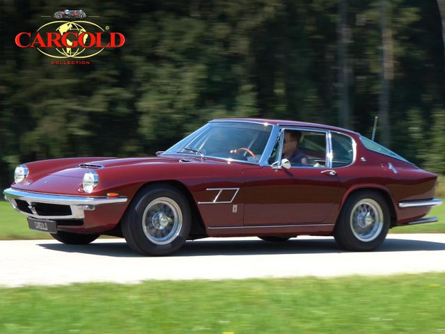 Maserati Mistral 4000, sehr authentisch / Originalleder