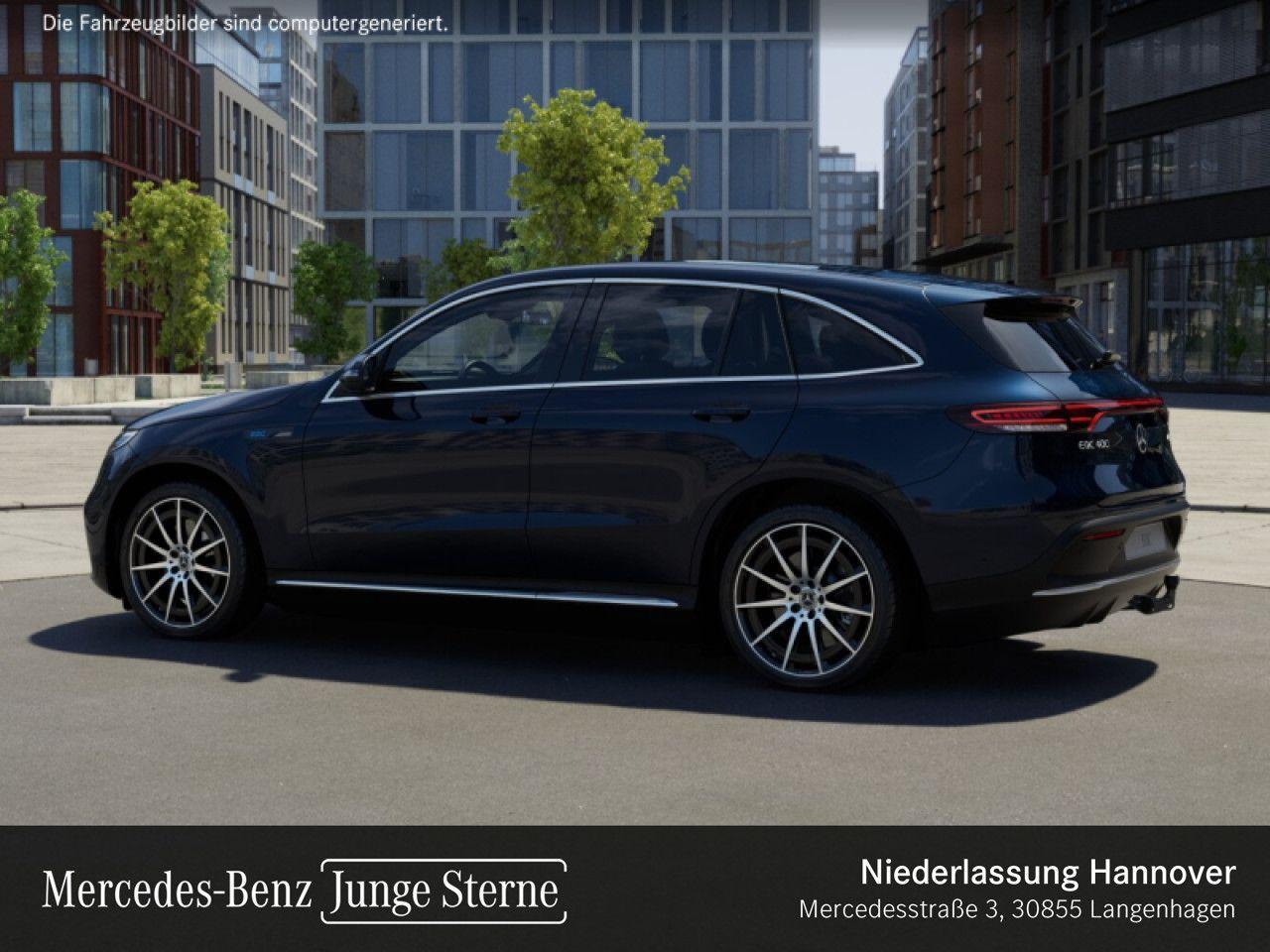Mercedes-Benz EQC 400 4M AMG/AHK/MBeam/Sound/RFK/Ambiente