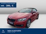 BMW 220 2er Sport Line Cam LED Navi PDC SHZ - rote BMW 220