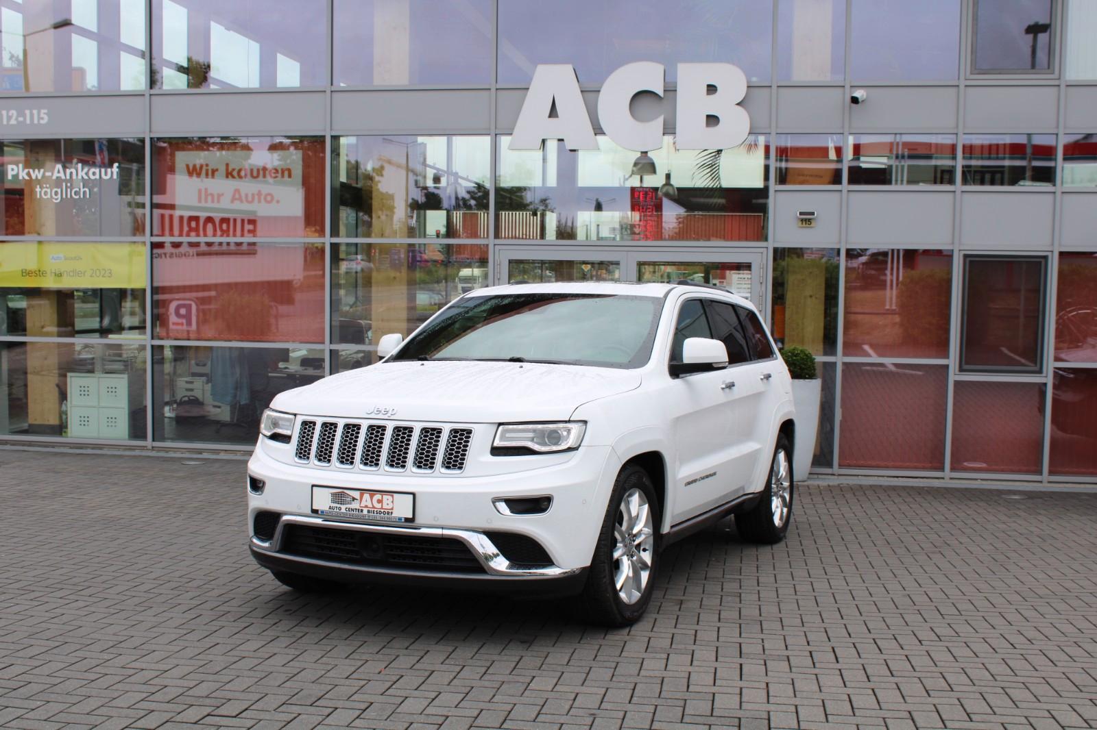 Jeep Grand Cherokee 3.0 CRD Summit Pano Luft AHK