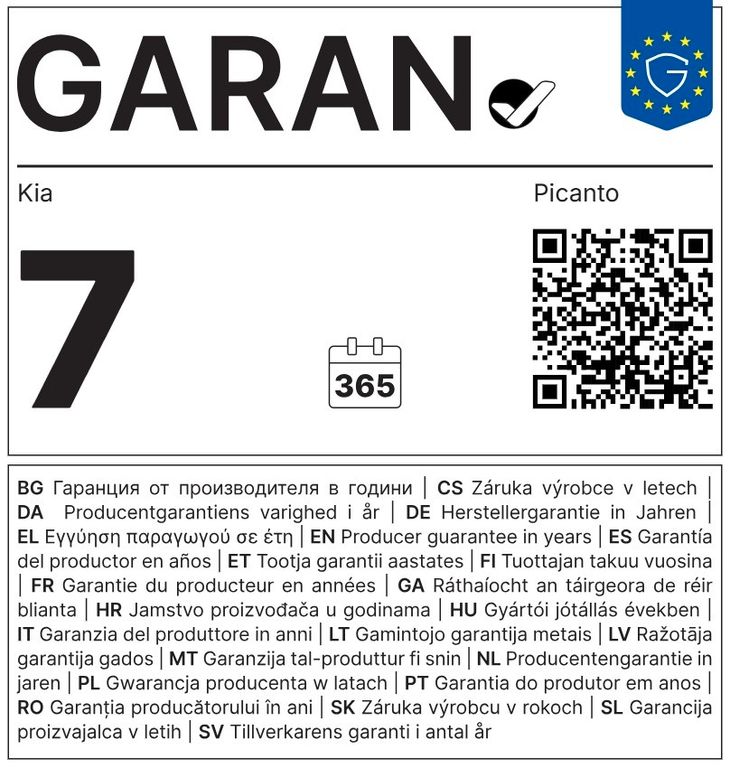 KIA Picanto 1.2 GT-Line Rückfahrkamera LED Allwetter - Bild 3