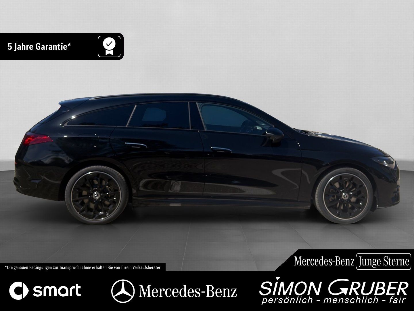 Fahrzeugabbildung Mercedes-Benz CLA 350 4M Shooting Brake AMG Burm Superscreen