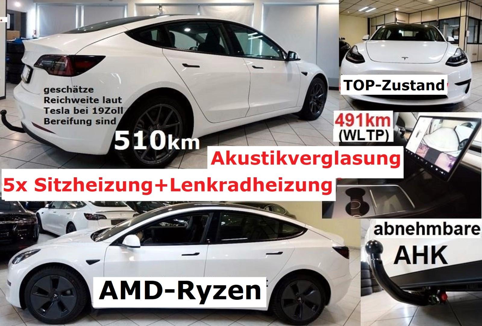 Tesla Model 3 +AHK abnehmbar+ kaufen auch Tesla an