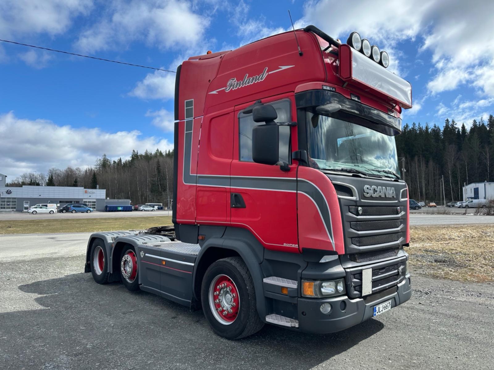 Scania R520 Eu6 Twinsteer ,nappa