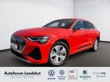 Audi e-tron 55 S line PANO/SPIEGELKAMERA/ACC/B+O/HUD - mit Elektro-Antrieb: Rot