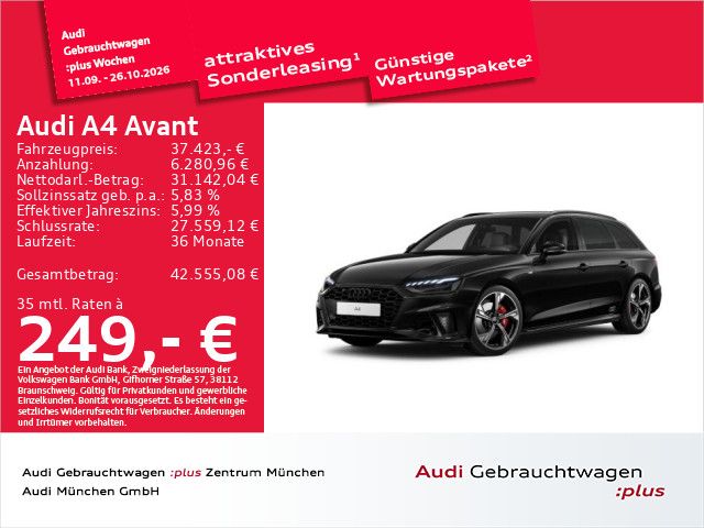 Audi A4 Avant 40 TFSI S tronic S line competition ACC