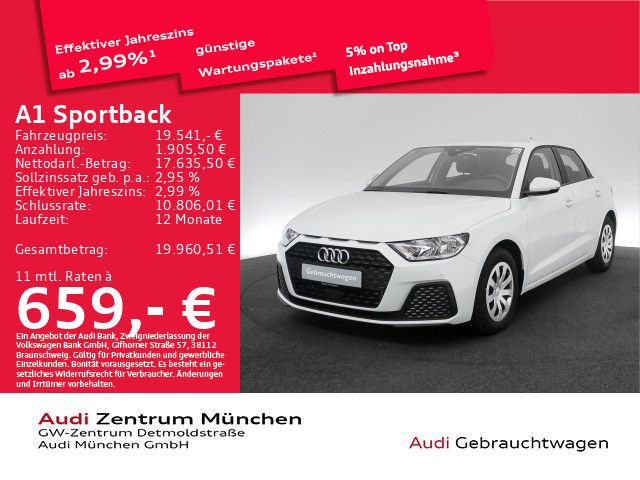 AUDI A1 Sportback 25 TFSI Virtual/SitzHzg