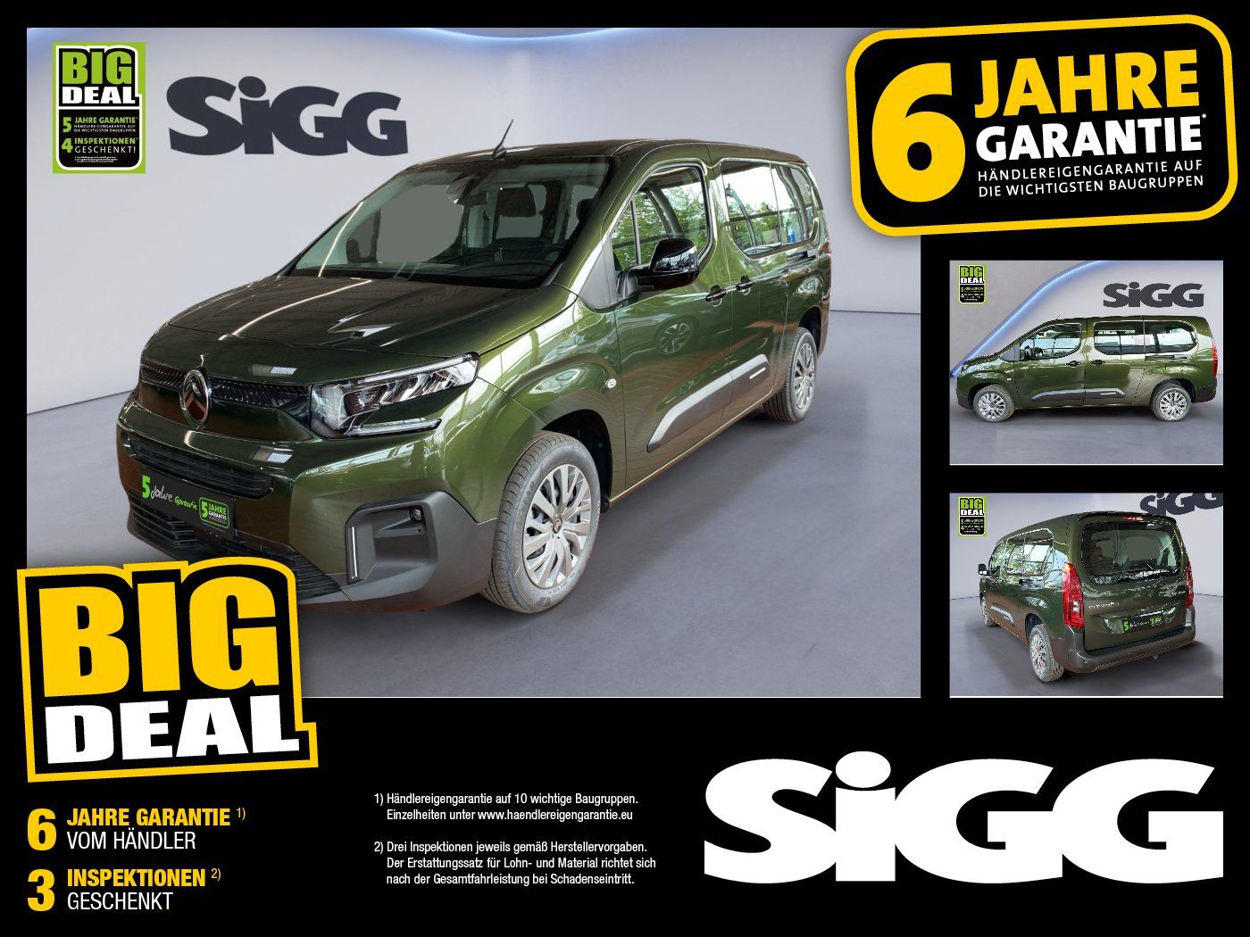 Citroën Berlingo 1.5 Diesel 130 Plus XL 7-Sitzer AKTION