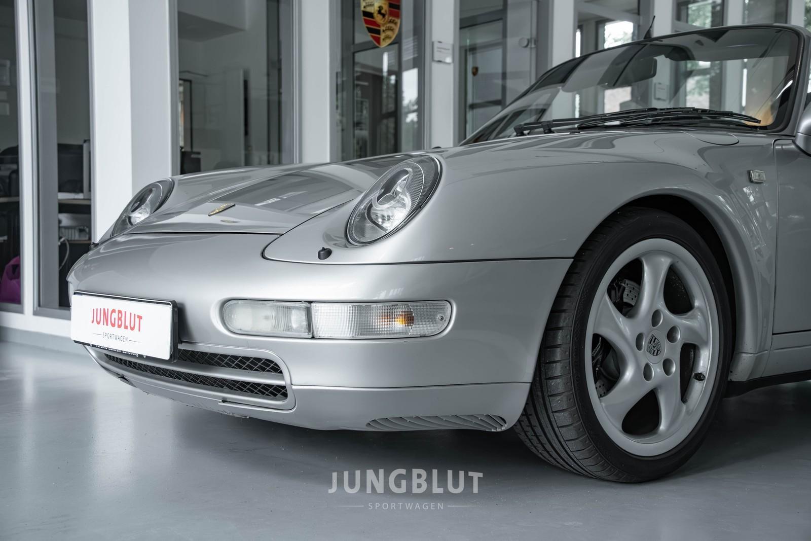 Porsche 993 Carrera Cabriolet, Tiptr. Deut. Auslieferung