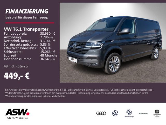 Volkswagen T6.1 Kasten 2.0 TDI DSG LED RFK App-Connect AHK