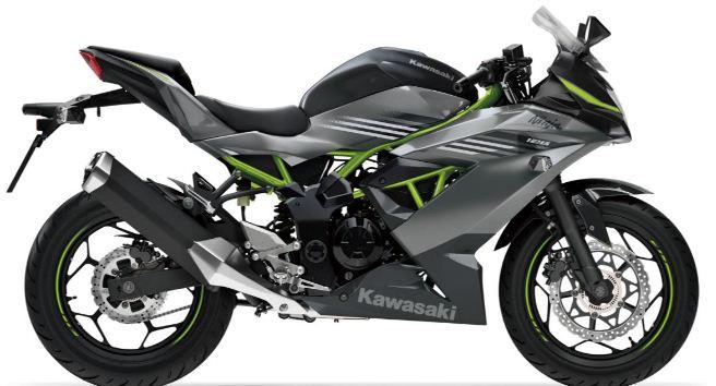 Kawasaki Ninja 125 Modell 2026 !!  Farbe grün + grau
