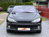 Peugeot 206 2.0  Cabriolet CC Plat, Leder,Alus,kein TÜV - Peugeot 206 mit Benzin-Antrieb: Schwarz, Leder