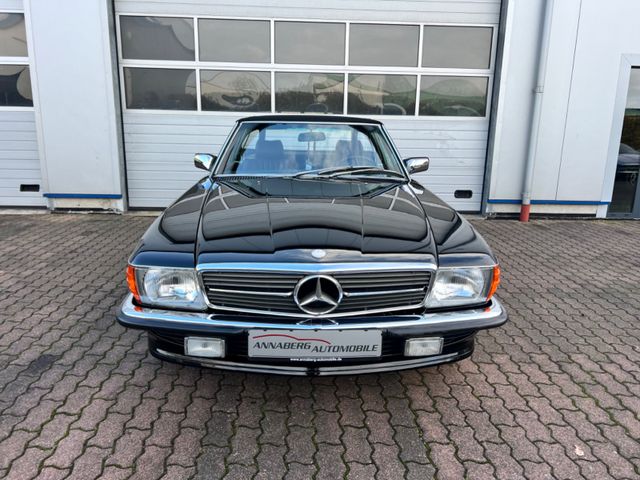 Mercedes-Benz SL 560 ZUSTANDSNOTE 2+ SCHWARZ/ROT