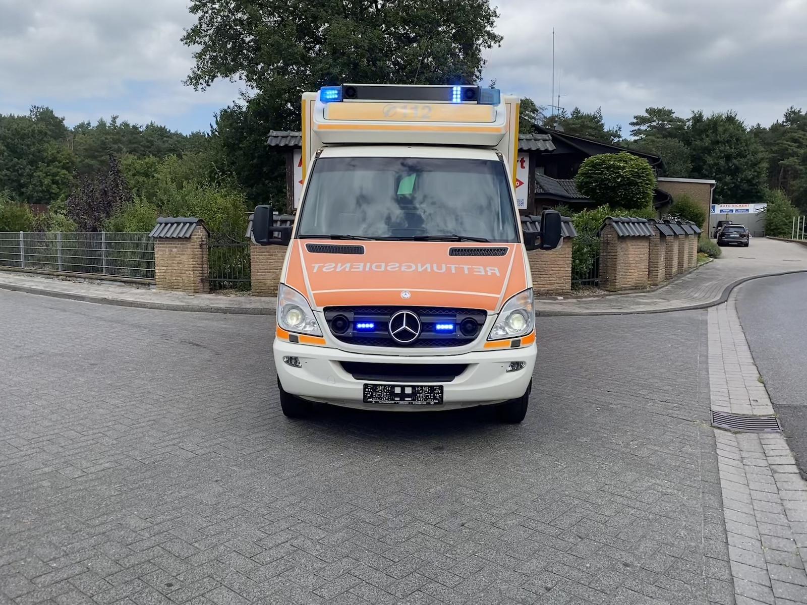 Mercedes-Benz Sprinter 519, RTW, Fahrtec-Koffer, Luft, Sonders