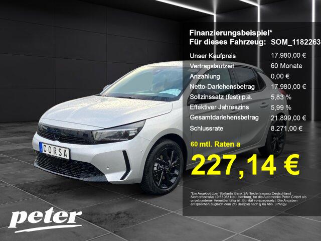 Opel Corsa F GS +Allwetter+Kamera+LHZ+SHZ+