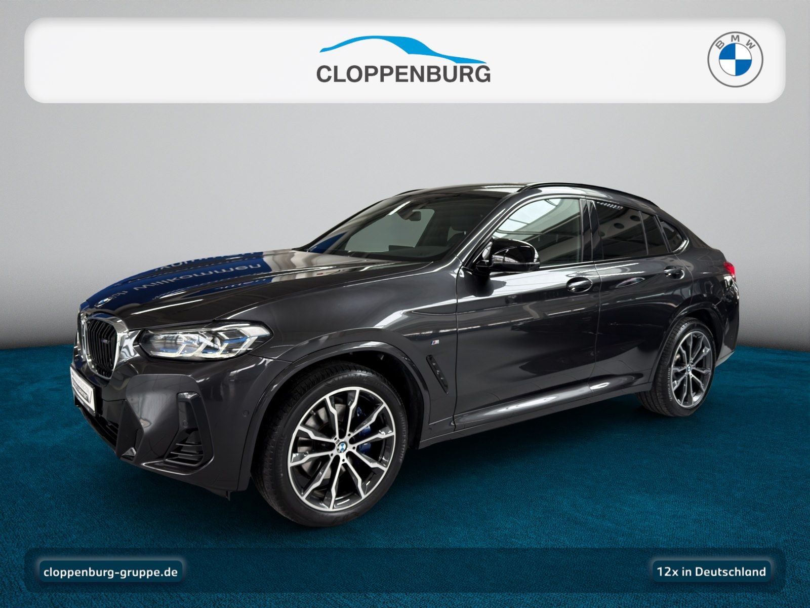 BMW X4 M40d M Sportpaket Head-Up+AHK+Navi+360°+Laser
