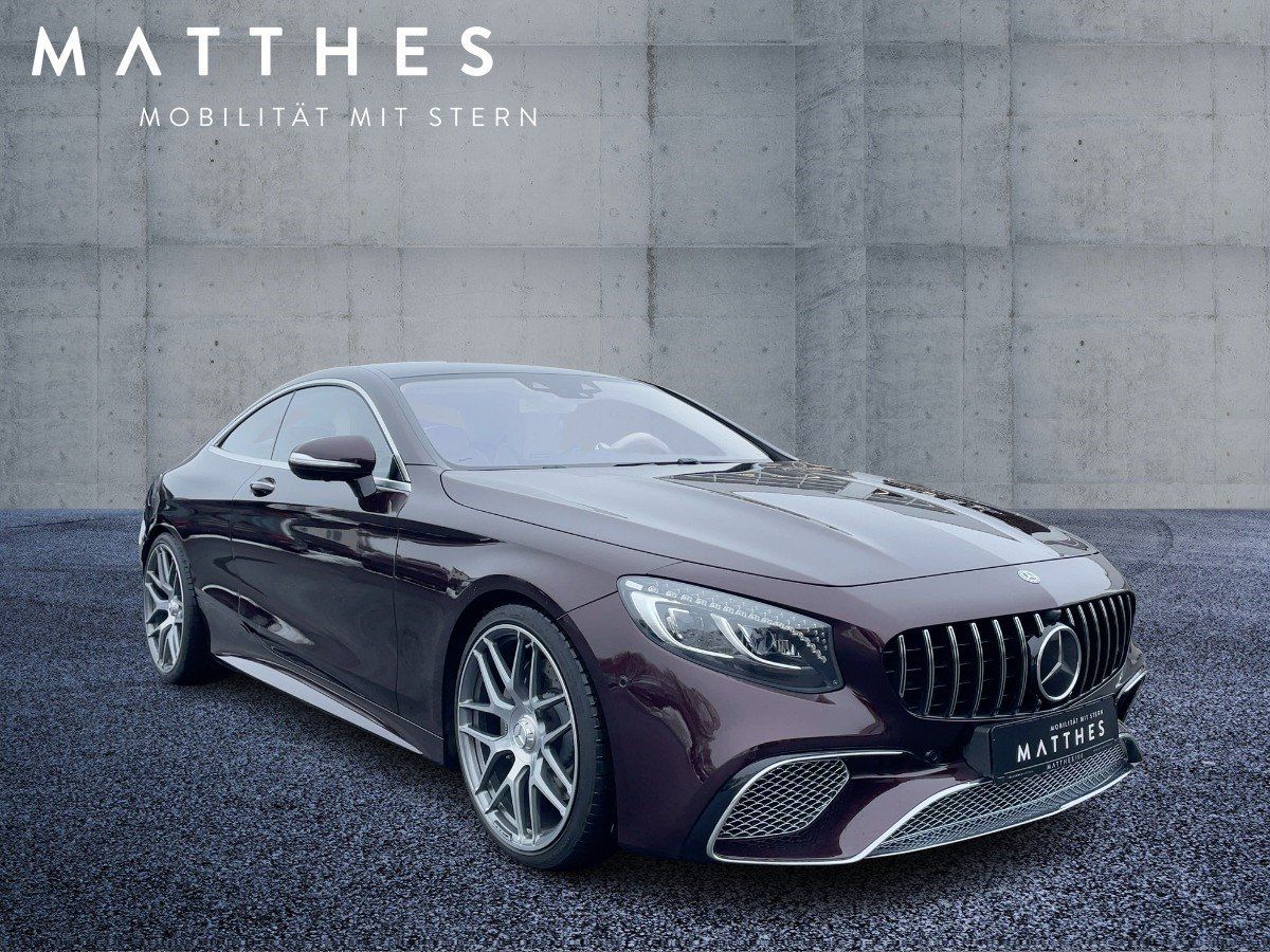 Fahrzeugabbildung Mercedes-Benz S 560 4M Coupe AMG/Exklusiv/Burm.-3D/HuD/21 Zoll