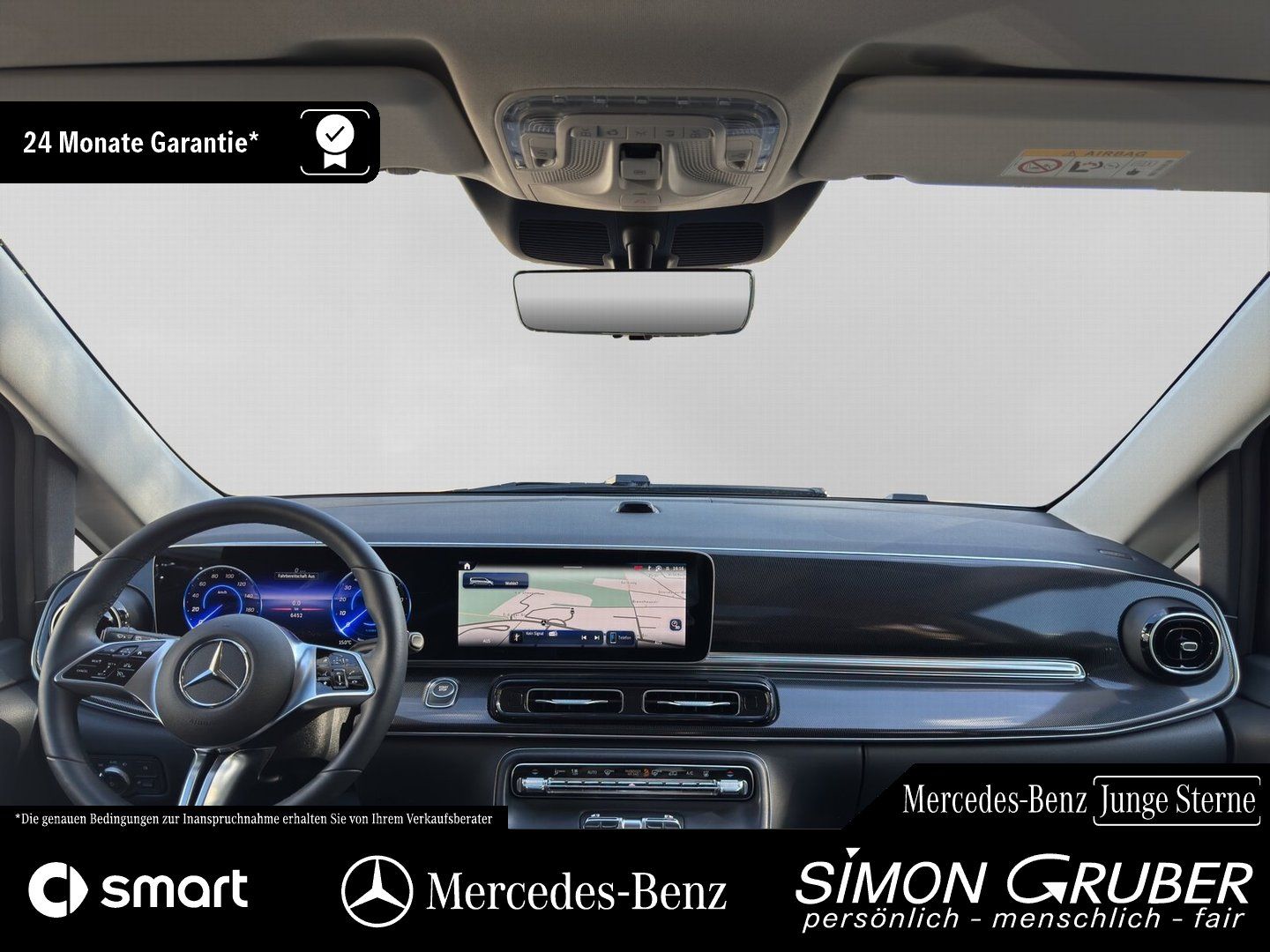 Fahrzeugabbildung Mercedes-Benz EQV 300 lang Leder Pano Burm eTüren 360 7Sitze
