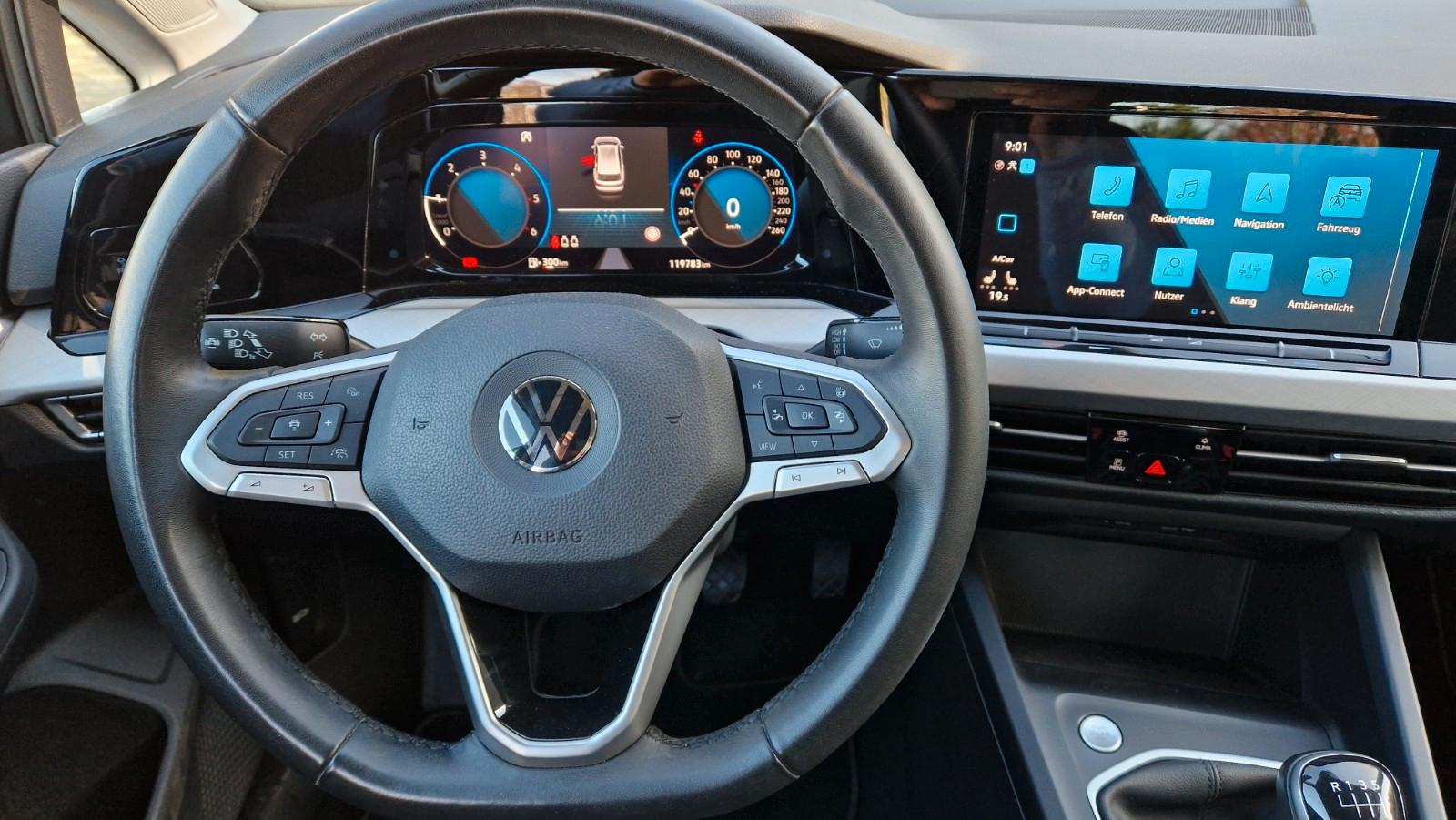 Volkswagen Golf Vlll Var. Life 2.0 TDI 1.Hd LED ACC DAB, миниатюра 19