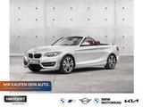 BMW 220i Cabrio Sport Line "Leder SH HiFi Navi 18"LM - BMW 2er Reihe: Cabrio