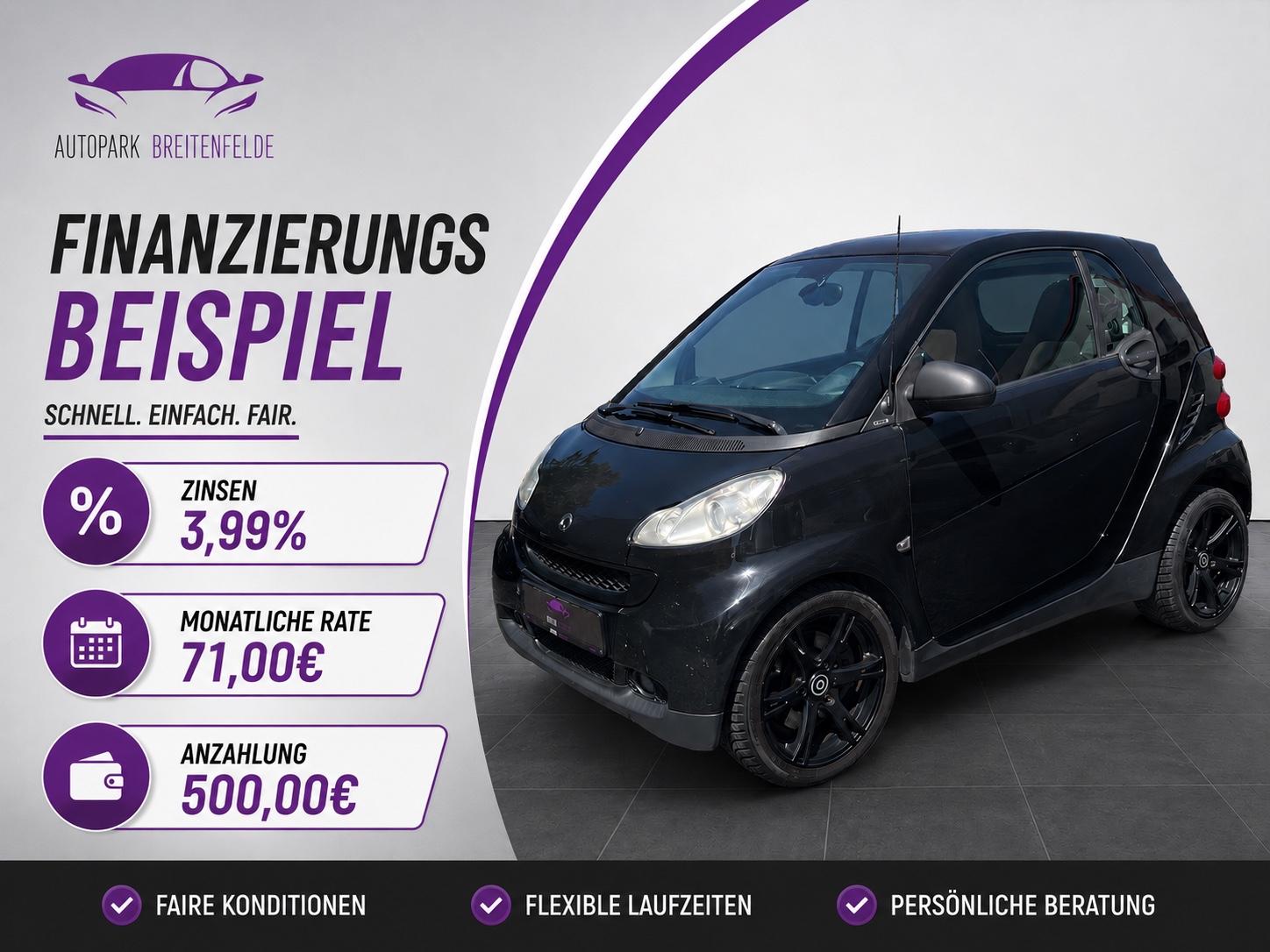 Smart ForTwo Coupe Servo|Klima|Pano|Alu HU NEU