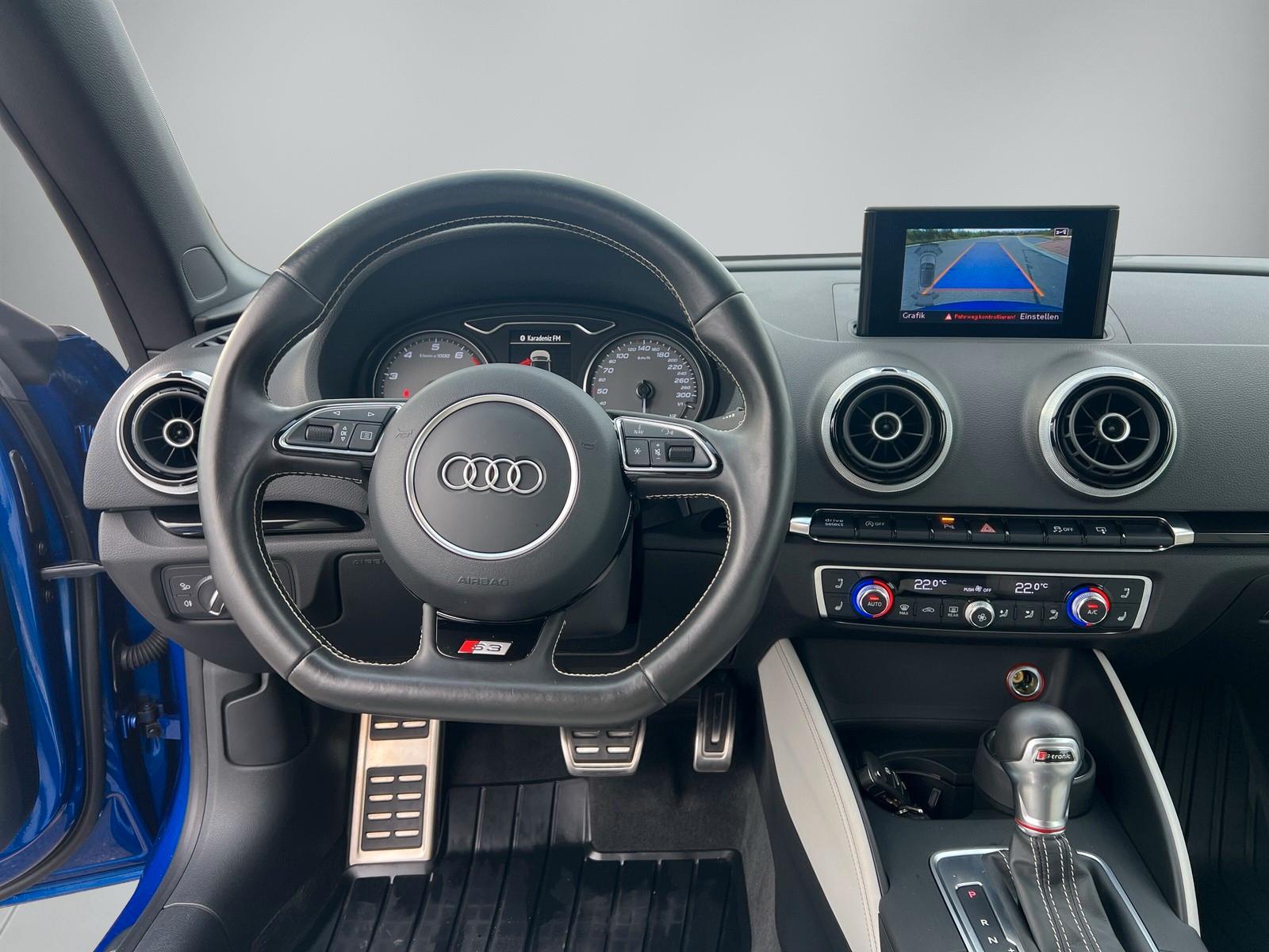 AUDI S3 CABRIOLET 2.0 TFSI QUATTRO  | 300 ch | BVA | PACK SPORT | VOLANT EN CUIR