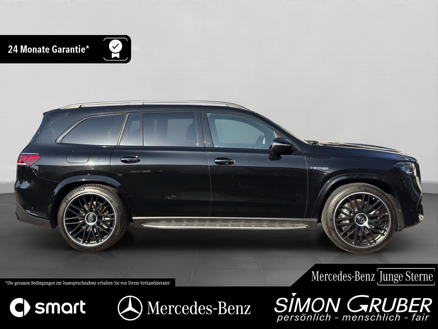 Fahrzeugabbildung Mercedes-Benz GLS 63 4M AMG Night Carbon Standhzg. 23 Zoll
