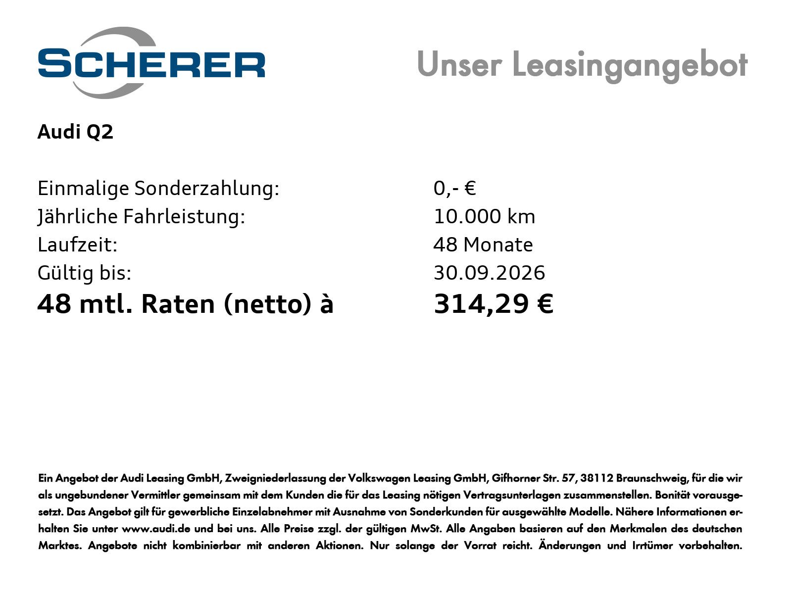 Audi Q2 30 TFSI 85(116) kW(PS) Schaltgetriebe imagem 3