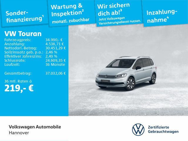 Touran 2.0 TDI DSG Goal Navi AHK LED 7Sitzer Dig