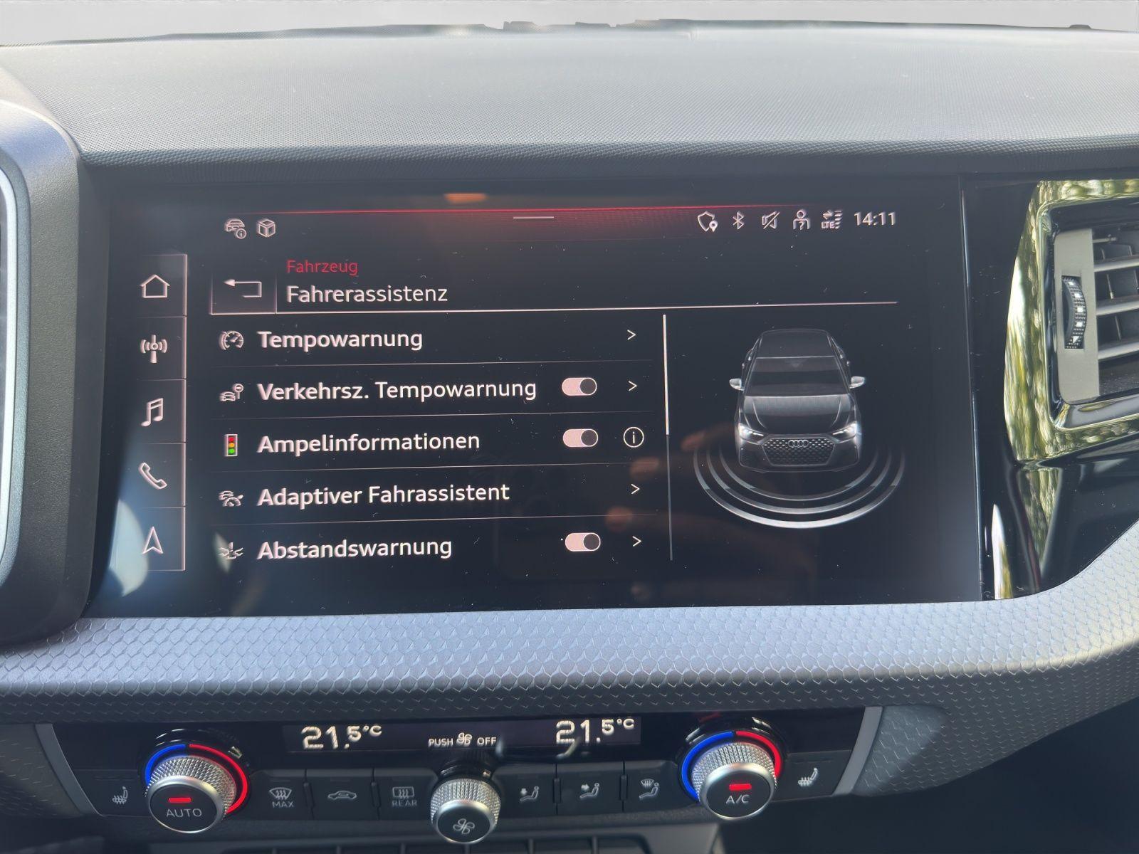 Audi A1 Sportback 30 TFSI ADVANCED LED LM17 NAVI KEYL, миниатюра 15