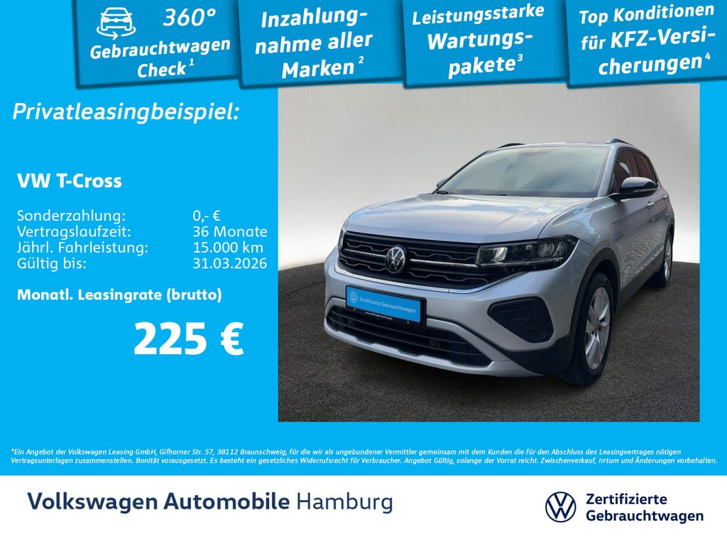 T-Cross 1.0 TSI Life Navi ACC Sitzhzg CarPlay