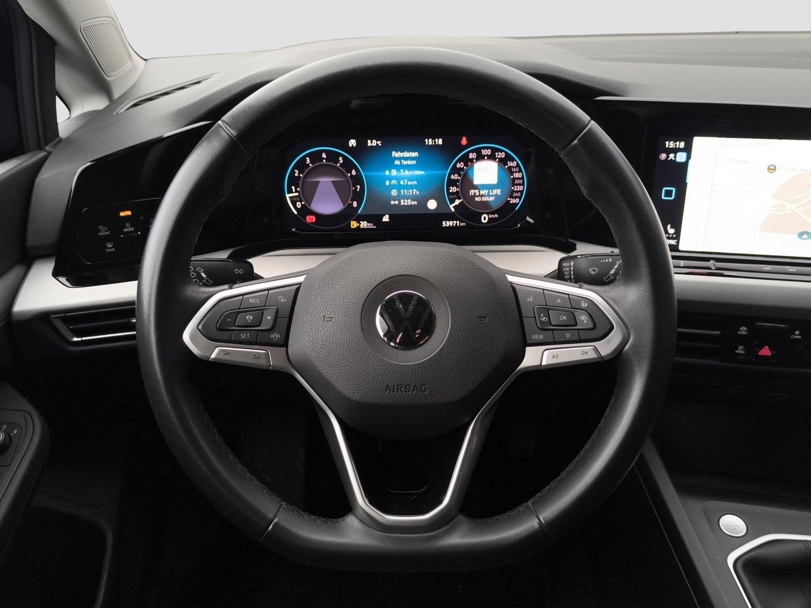 Volkswagen Golf 8 2.0 TDI DSG Life ACC NAVI SHZ LED CAM KEY, миниатюра 12