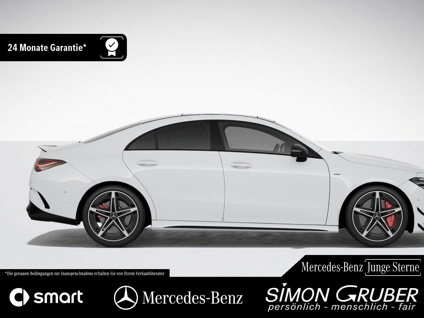 Fahrzeugabbildung Mercedes-Benz CLA 45 S 4M AMG Aero Burm Pano MBeam 360 drivers