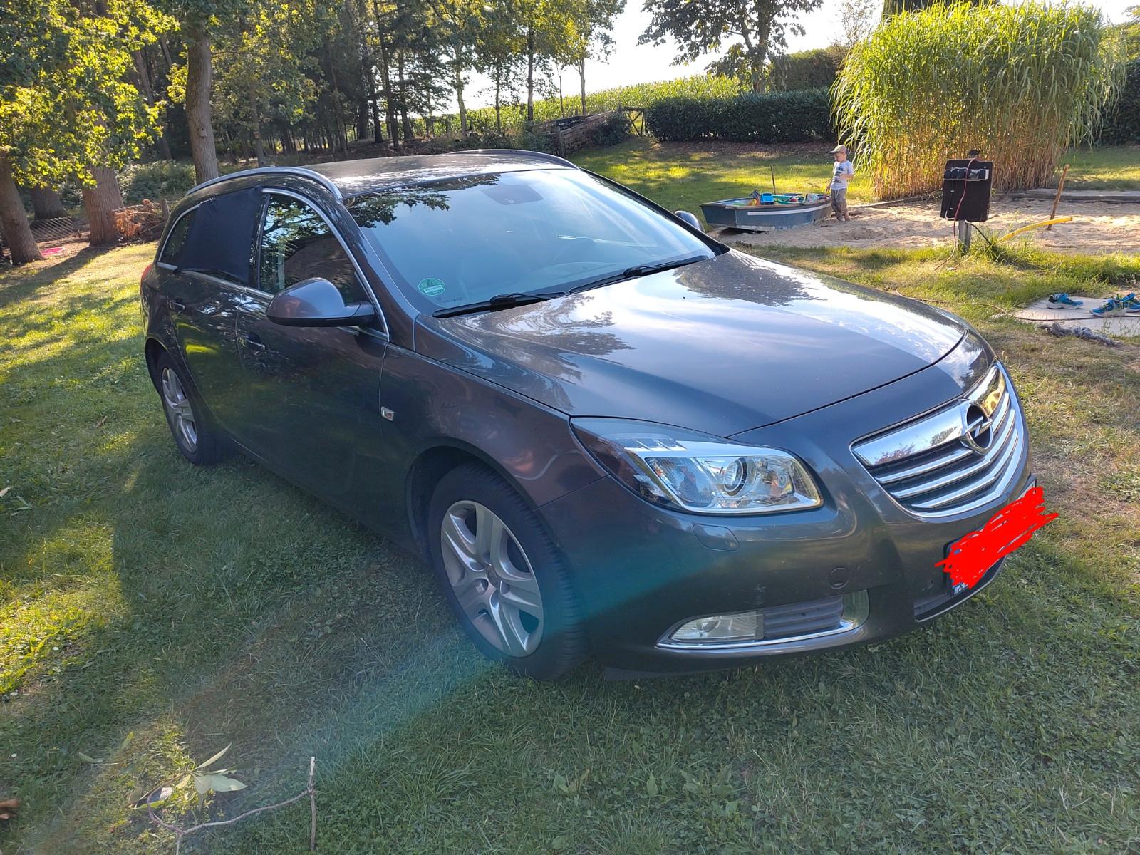 Opel Insignia 2010 — салон