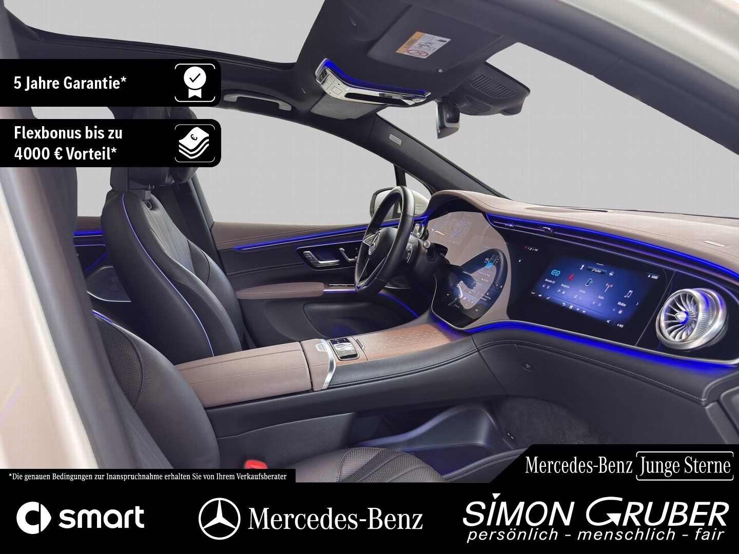 Fahrzeugabbildung Mercedes-Benz EQS 450+ SUV El. Art Premium Hyper 7Sitze Mod 23