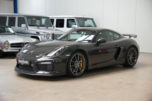 PORSCHE Cayman GT4/Deutsch/Sammlerfahrzeug/Inspekt. neu