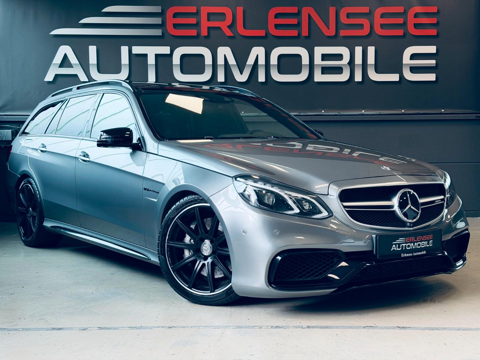 MERCEDES-BENZ E 63 T AMG V8 5.5 557ch 4MATIC BVA Toit pano Caméra 360 TV Sièges chauffants cuir Historique présent