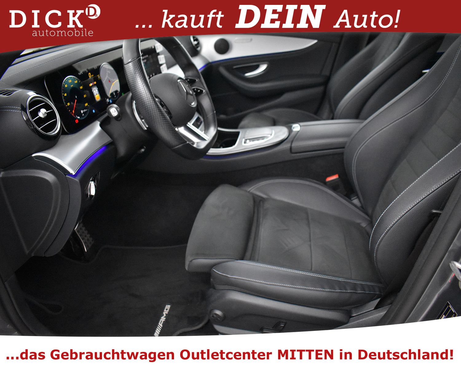 Fahrzeugabbildung Mercedes-Benz E 400d T 4M 2X AMG Line WIDESC+MULTIB+KAMERA+19"