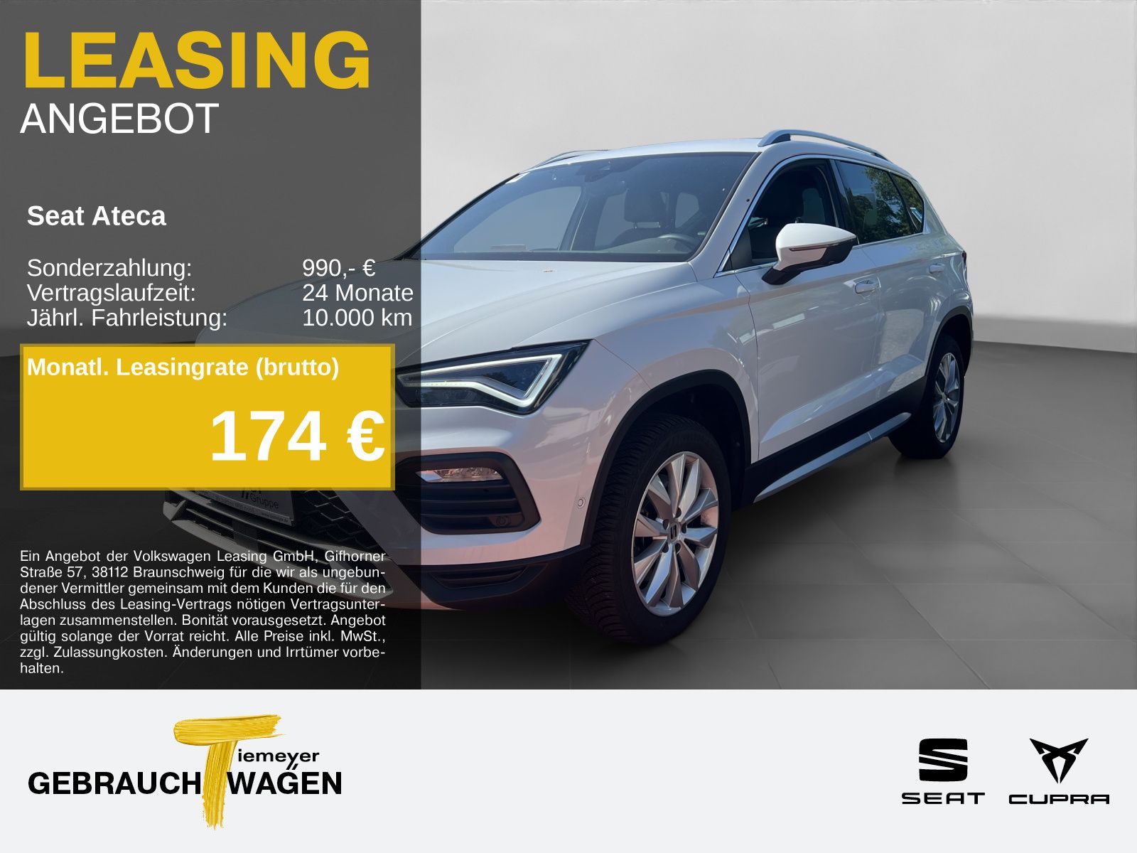 Seat Ateca 2.0 TDI DSG XP NAVI AHK ACC GJR SITZHZ