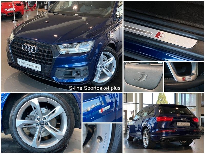 Audi Q7 50TDI S-line Matrix Luft Sthz HUD AHK ACC 7S foto 7