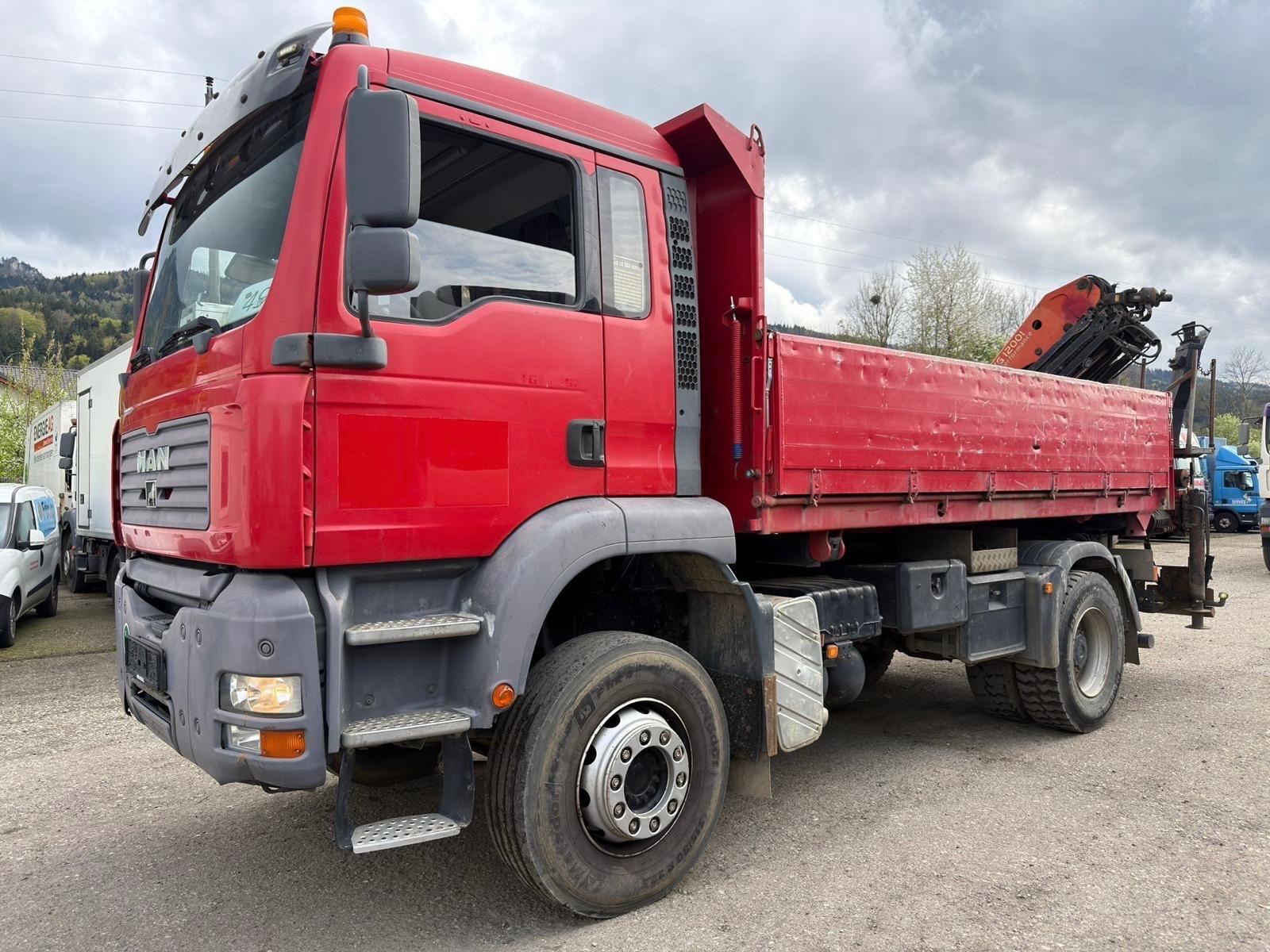 MAN TGA 18.310 4X2 BB KIPPER ABNEHMBARER PK 12001