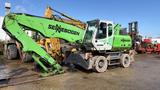 Sennebogen 818 mit Greifer - Sennebogen Mobilbagger